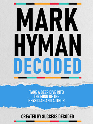 cover image of Mark Hyman Decoded